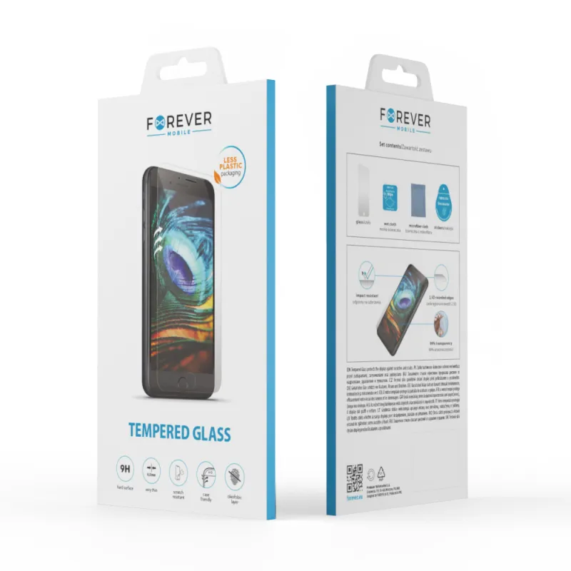 Forever tempered glass 2,5D for iPhone 15 6,1&quot / 16 6,1&quot