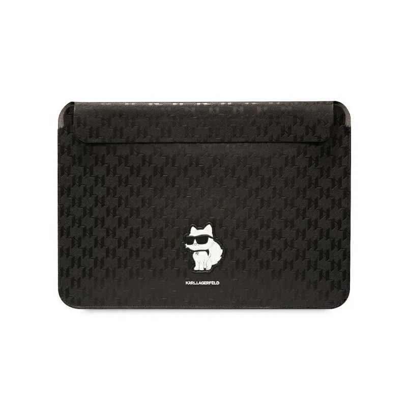 Karl Lagerfeld sleeve KLCS16SAKHPCK 16” black Sleeve Mono Saffiano Choupette