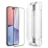 Spigen tempered glass GLAS.TR &quotEZ FIT&quot FC 2-PACK for iPhone 15 6,1&quot black