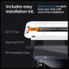 Spigen tempered glass GLAS.TR &quotEZ FIT&quot FC for iPhone 15 Pro 6,1&quot black