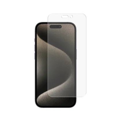 Vmax tempered glass 0.33mm clear glass for iPhone 15 Pro Max 6,7&quot matte