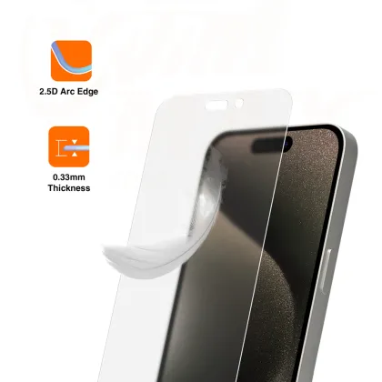 Vmax tempered glass 0.33mm clear glass for iPhone X / XS / 11 Pro matte