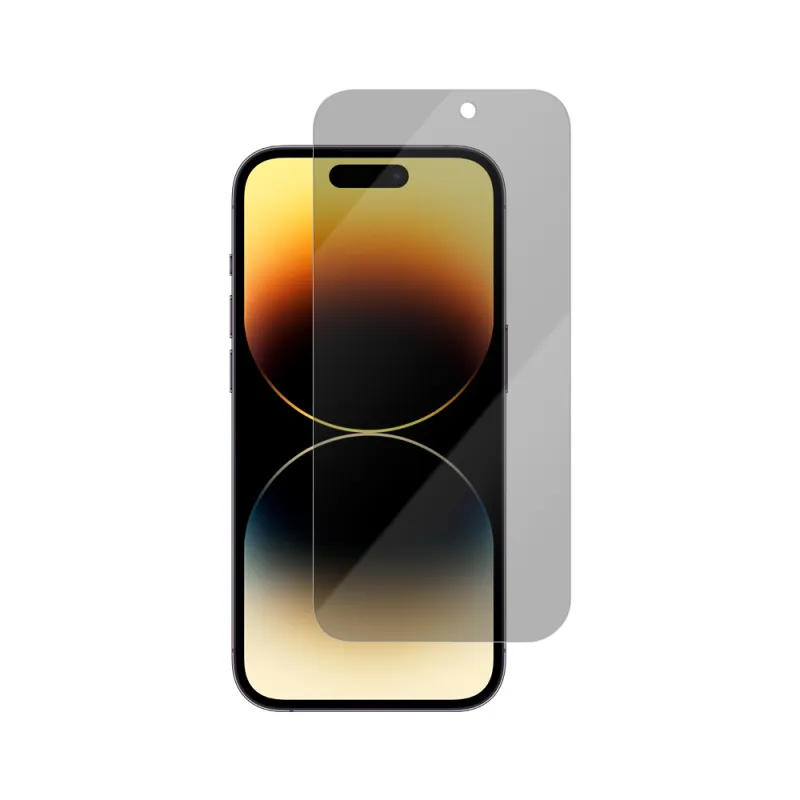 Vmax tempered glass 0.33mm 2,5D high clear privacy glass for iPhone 14 Pro 6,1&quot