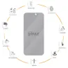 Vmax tempered glass 0.33mm 2,5D high clear privacy glass for iPhone 14 Pro 6,1&quot