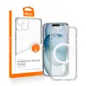 Vmax Acrylic Anti-drop Mag case for iPhone 15 Plus 6,7&quot transparent