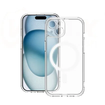 Vmax Acrylic Anti-drop Mag case for iPhone 12 6,1&quot transparent
