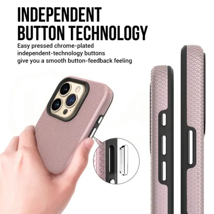 Vmax Triangle case for iPhone 13 Pro 6,1&quot rose gold