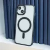 Satin Clear Mag case for iPhone 13 Pro Max 6,7&quot black