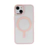 Satin Clear Mag case for iPhone 14 Pro 6,1&quot pink